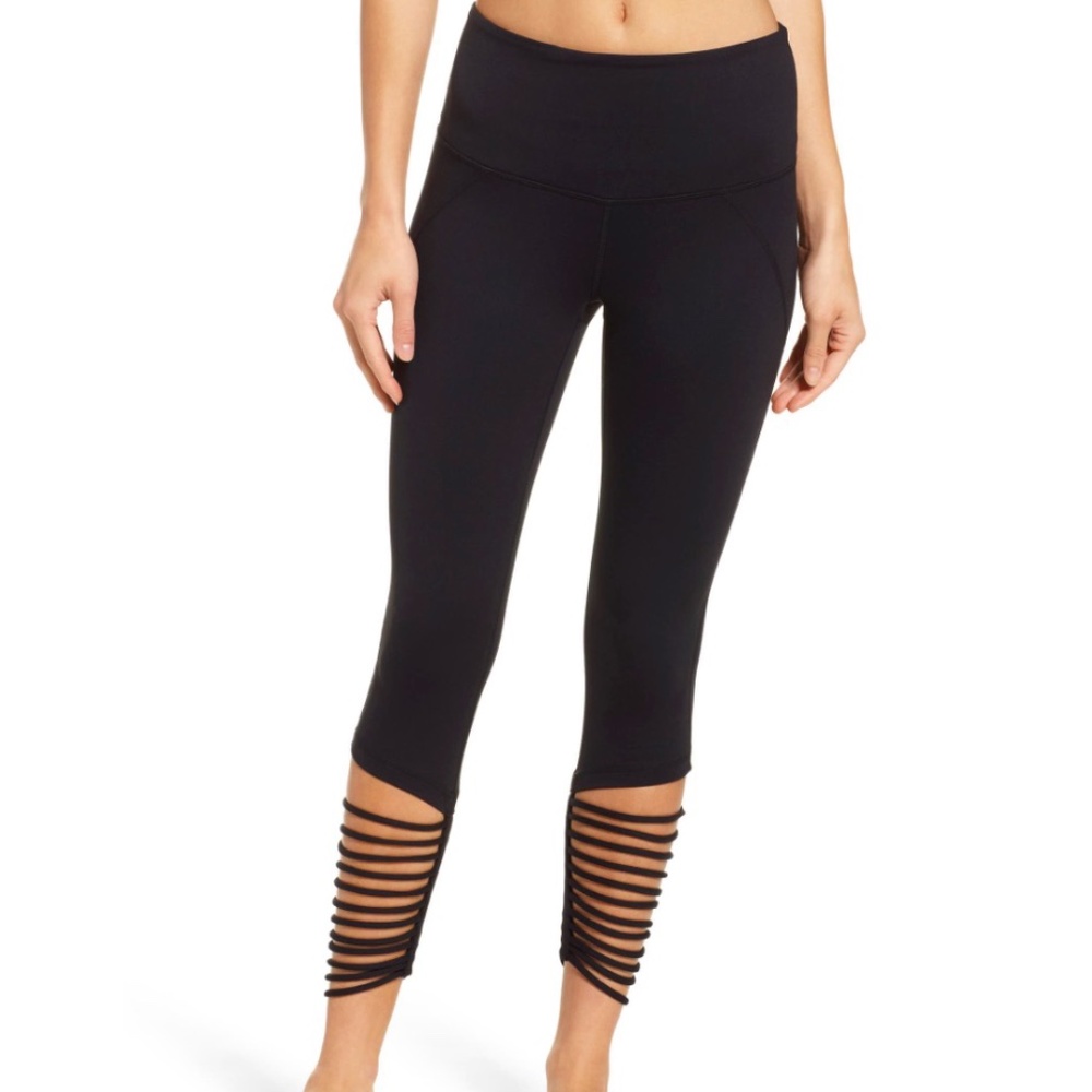 High Waist Midi Leggings (L)